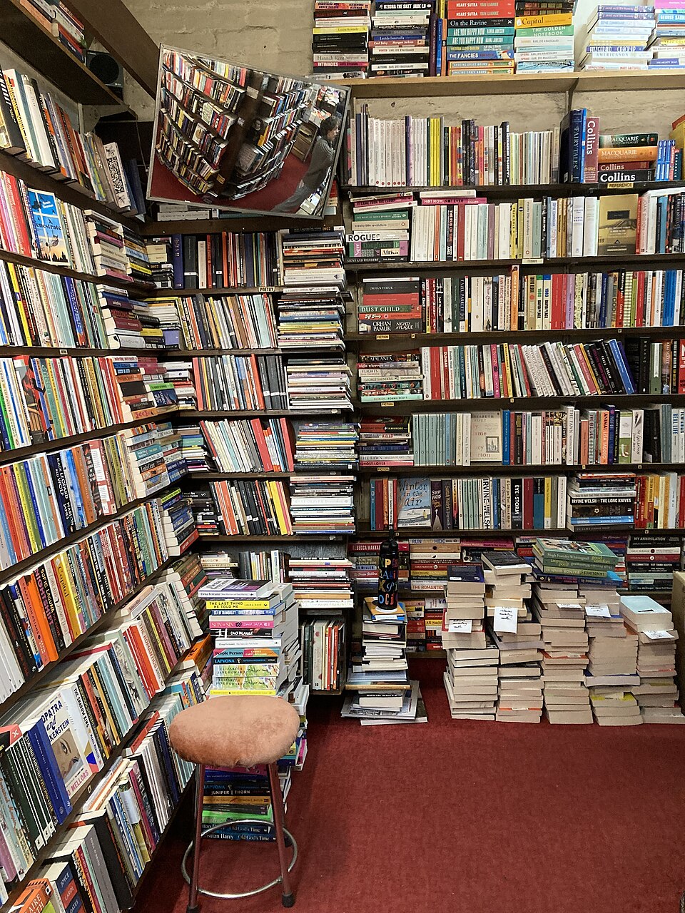 Interior de una librería